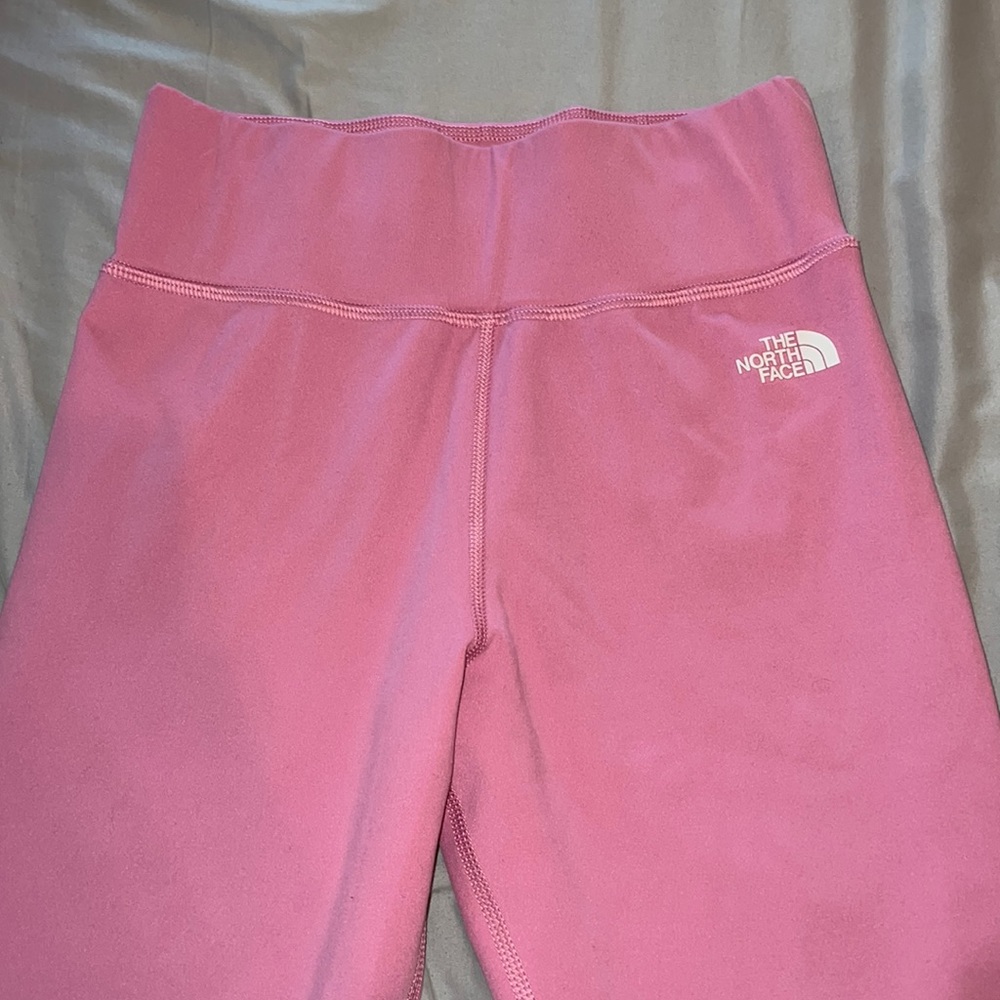 Pink North Face Leggings